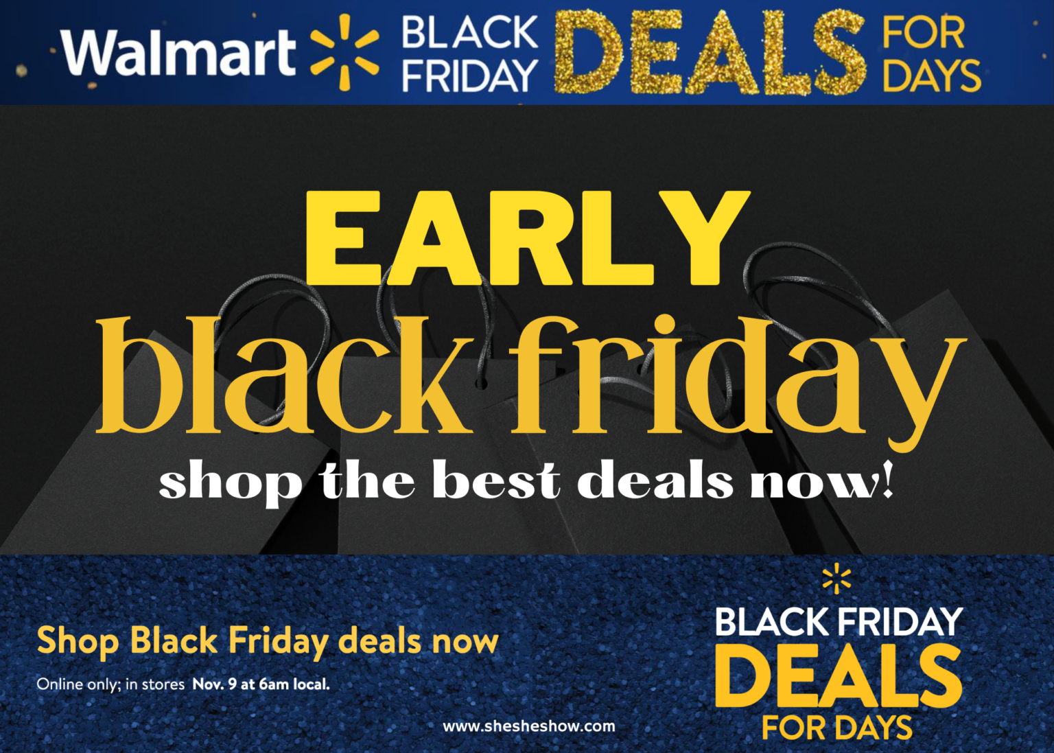 The Best Early Black Friday Deals At Walmart Sheshe Show