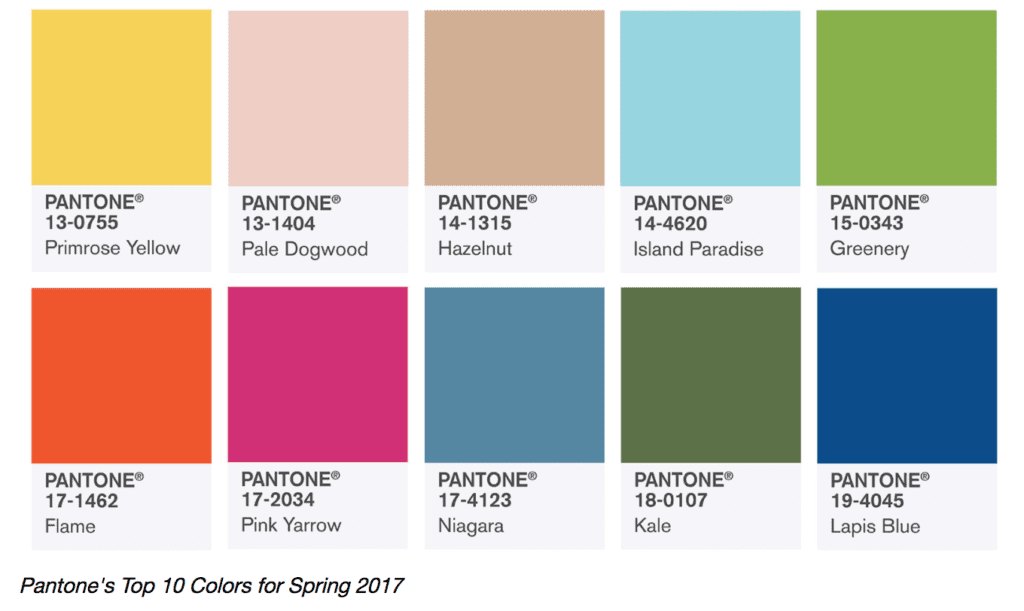 The Pantone Fashion Color Report    Spring 2017 - Sheshe Show