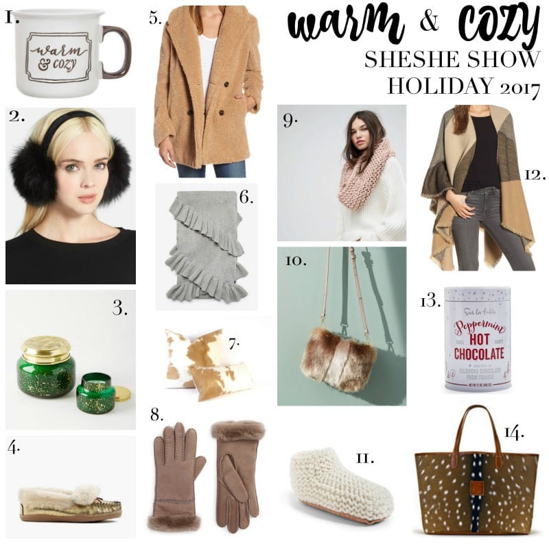 SheShe's Holiday Gift Guides || Warm and Cozy - SheShe Show