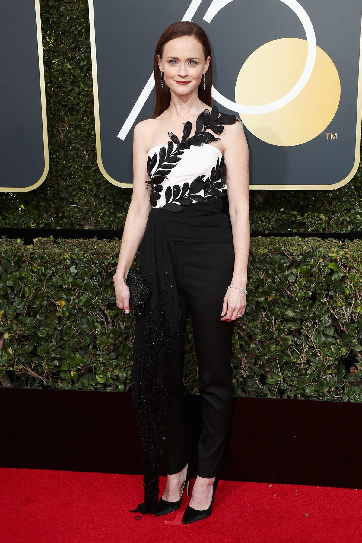 best dressed golden globes, golden globes 2018, gowns, Alexis Bledel