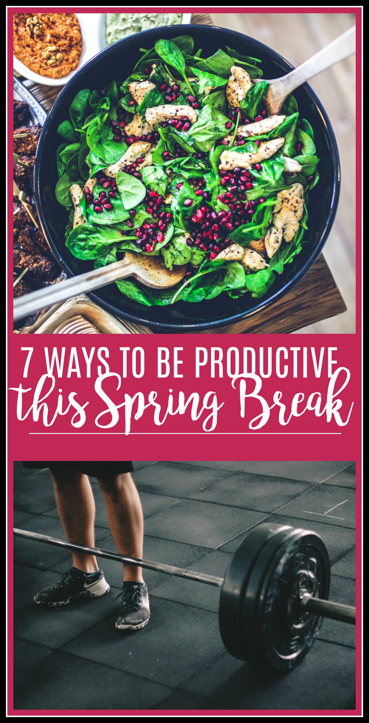 spring break productivity, spring break