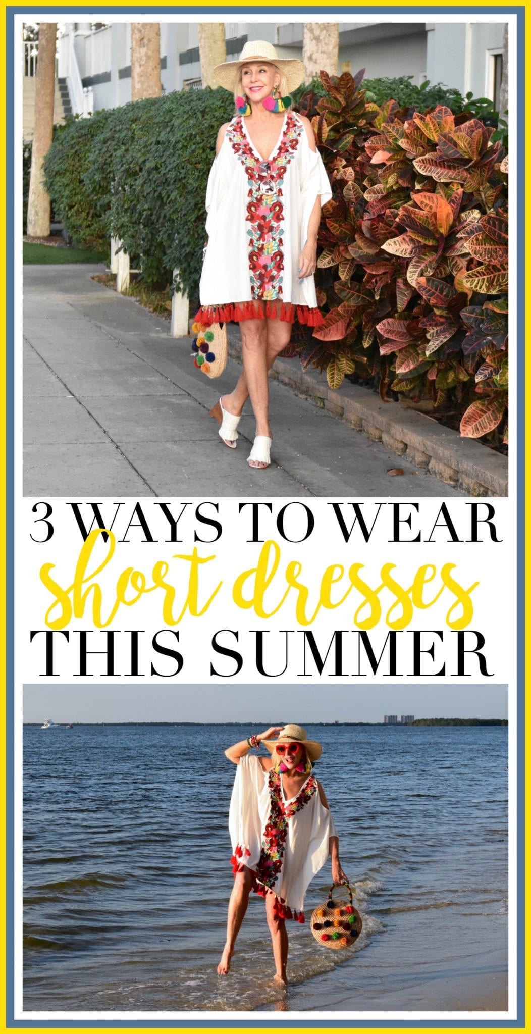 short summer dresses, sundresses, how to wear short dresses