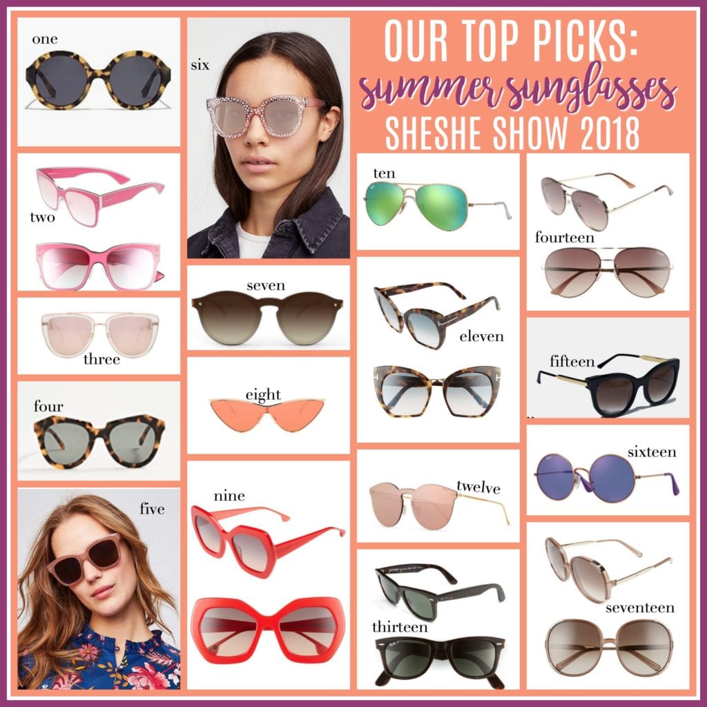 Best Sunglasses For Your Face Shape Weekend Wanderings SheShe Show