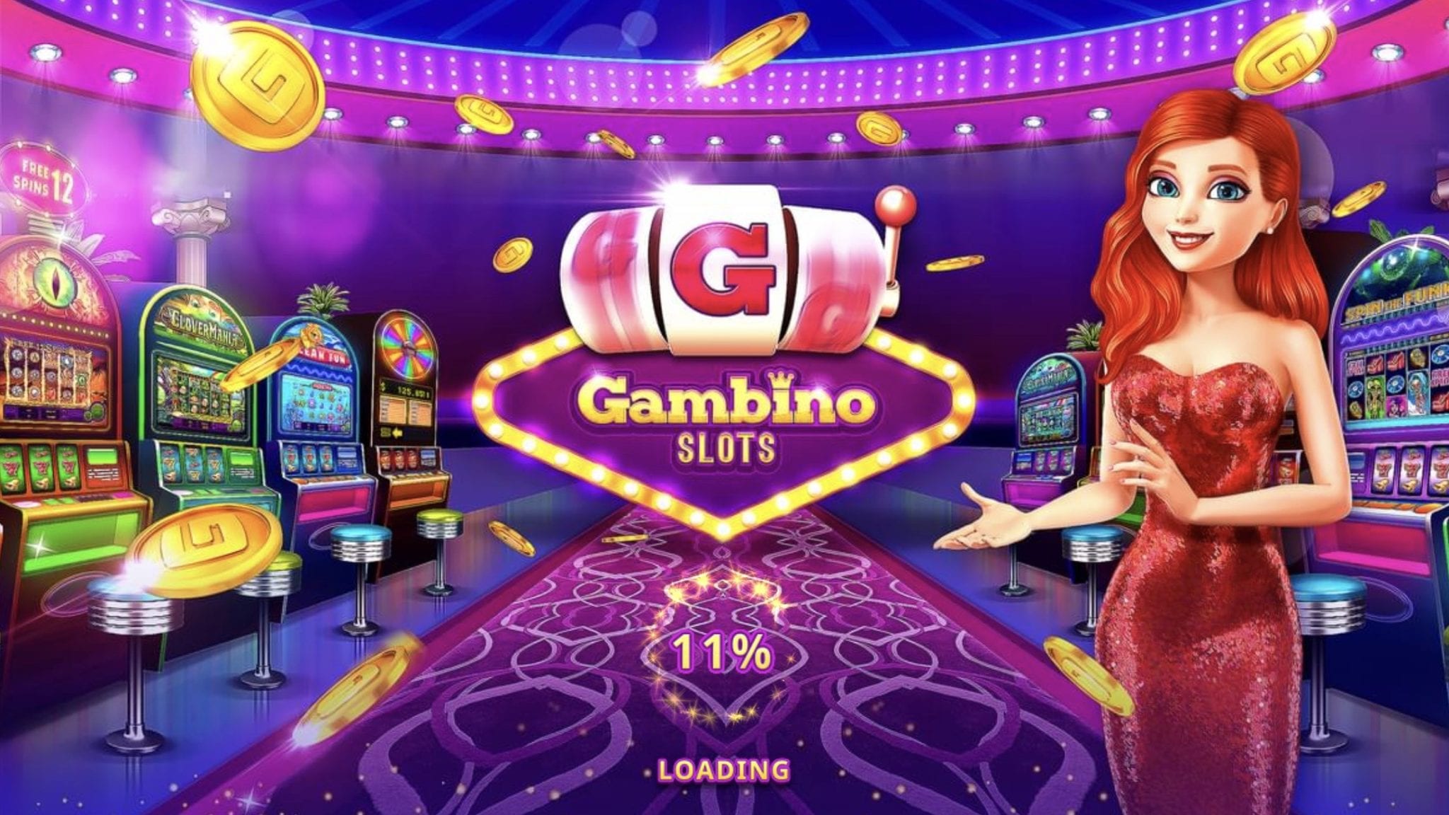 Gambino Slots, Slots, game, phone game, jackpot, spins, one armed bandit