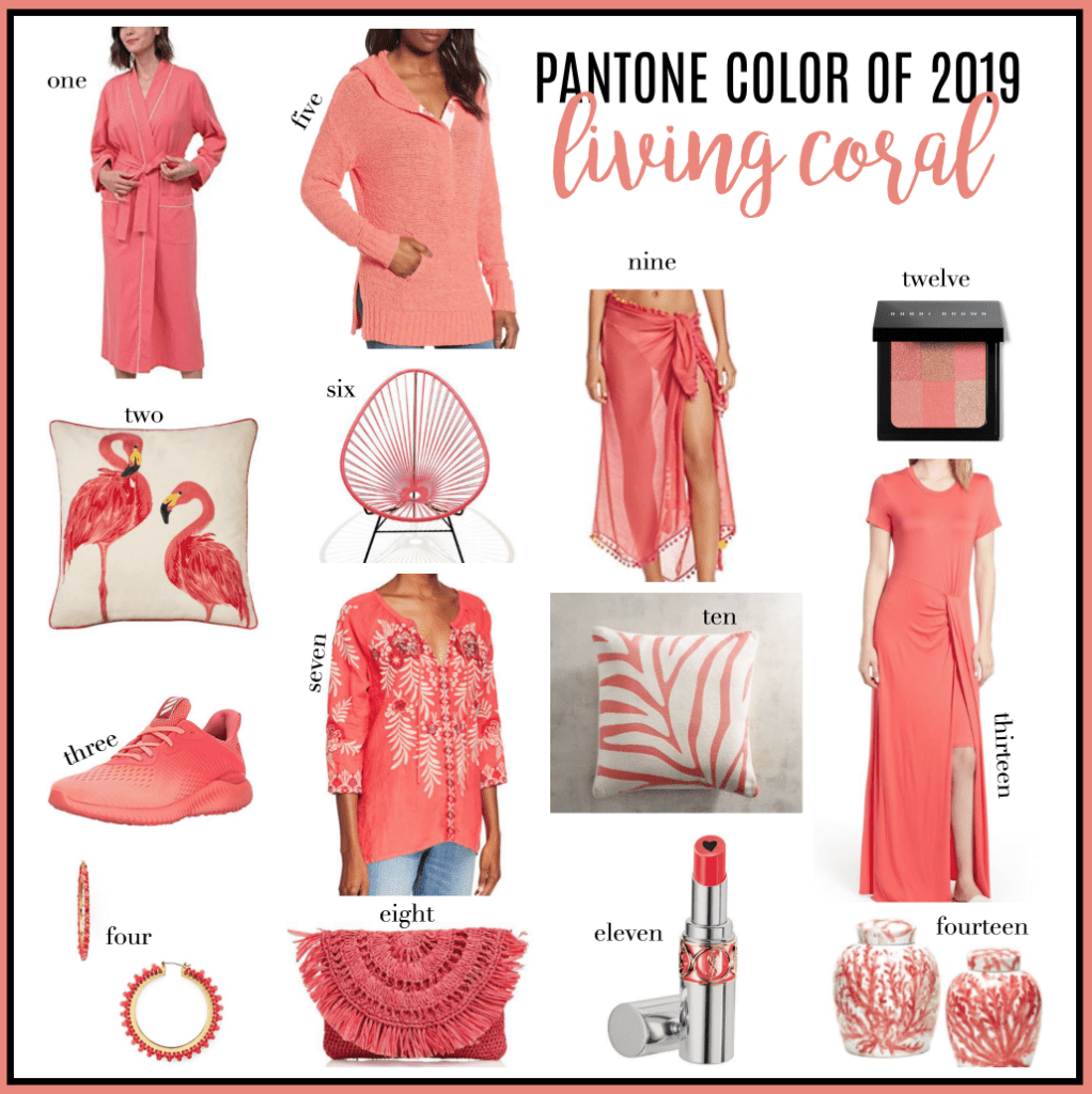 living coral, pantone color of the year