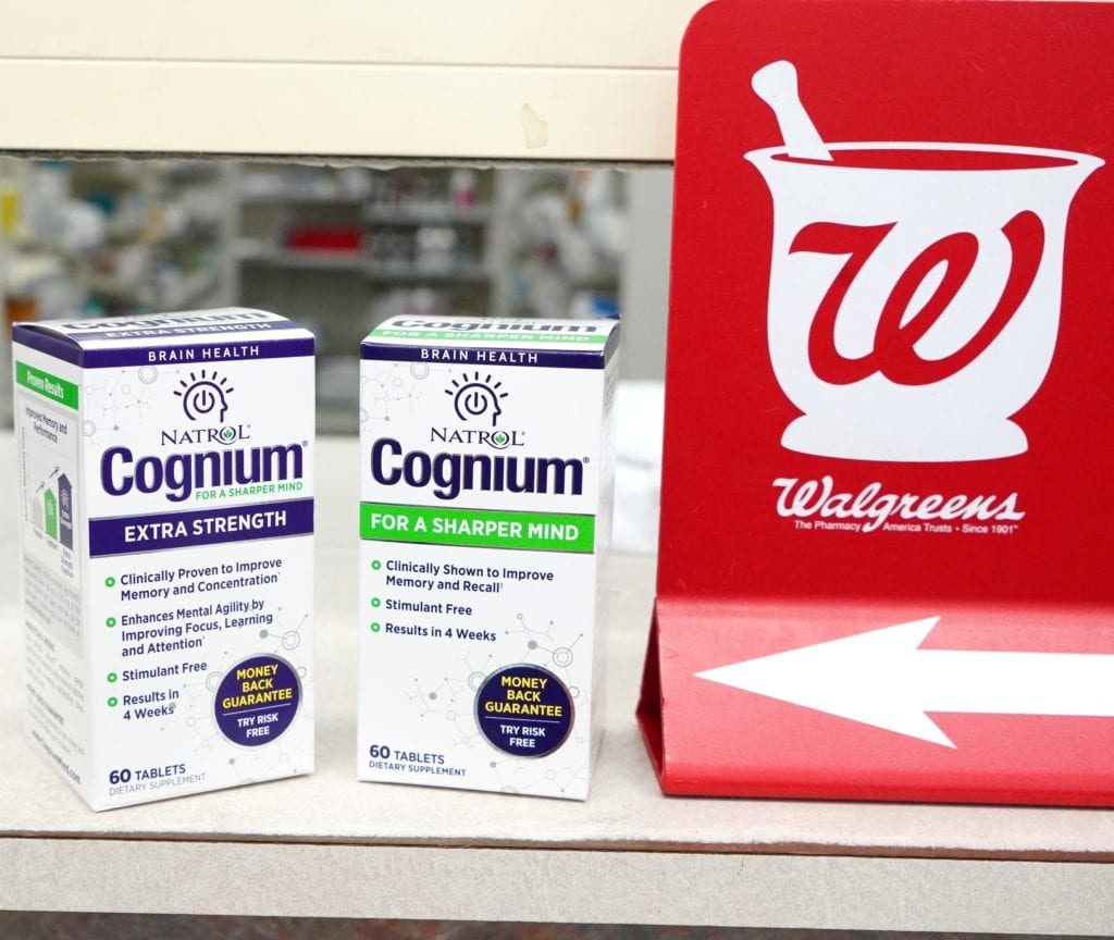 Walgreens supplement in box at Walgreens