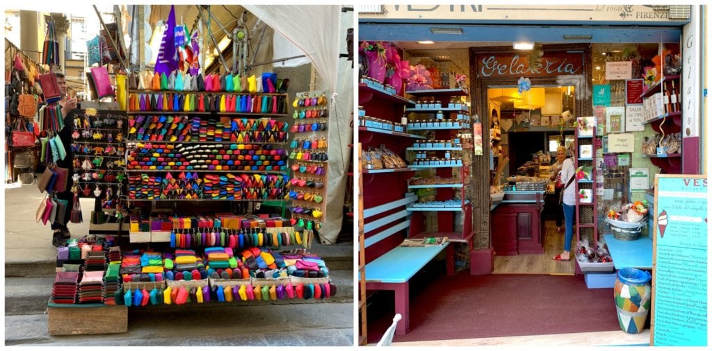 outdoor market, chocolate shop