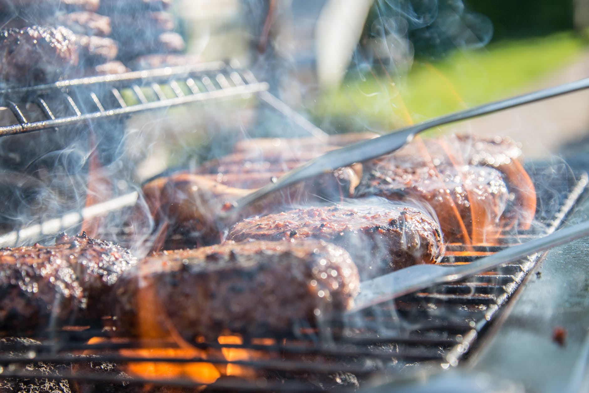 BBQ on the grill