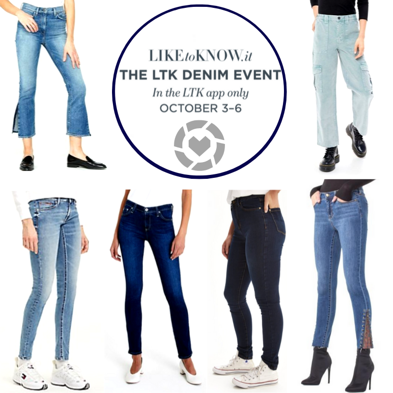 denim jeans for the Liketoknow.it denim sale