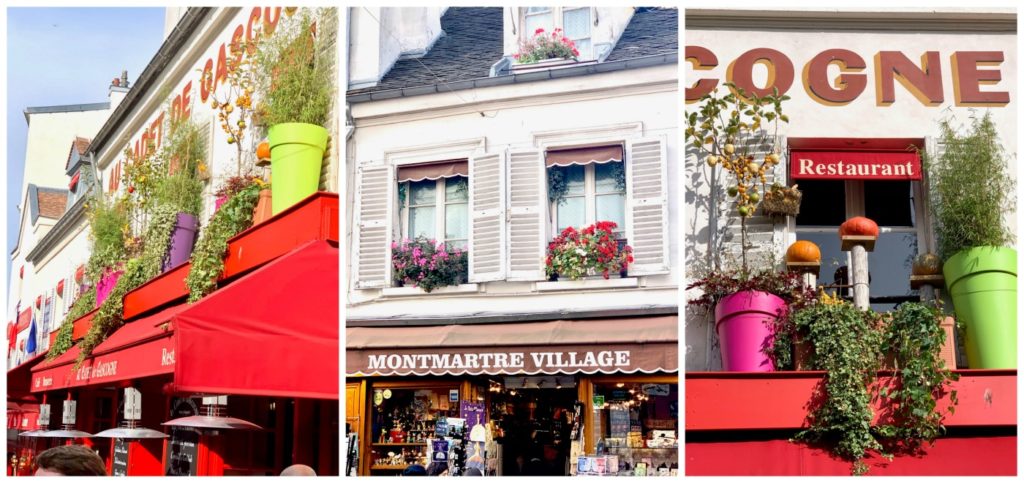 Monmarte village Paris