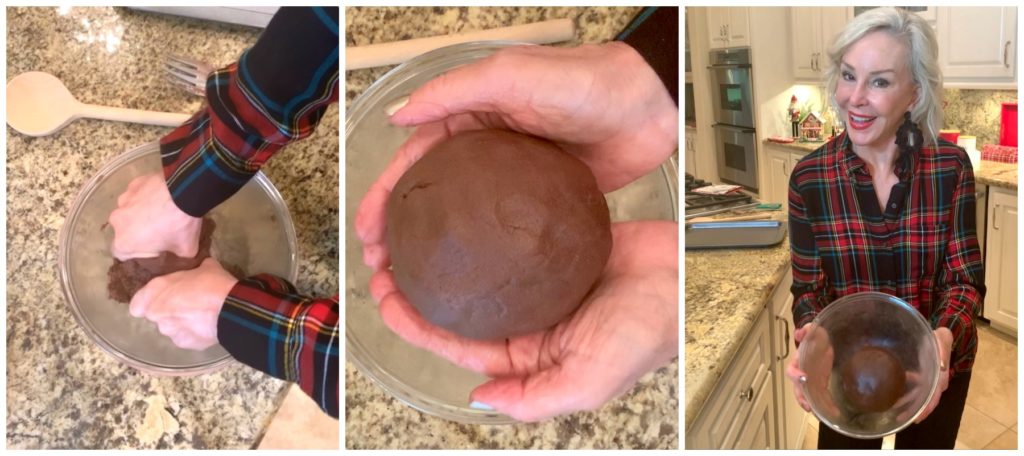 Betty Crocker Brittle Mix formed into a dough ball