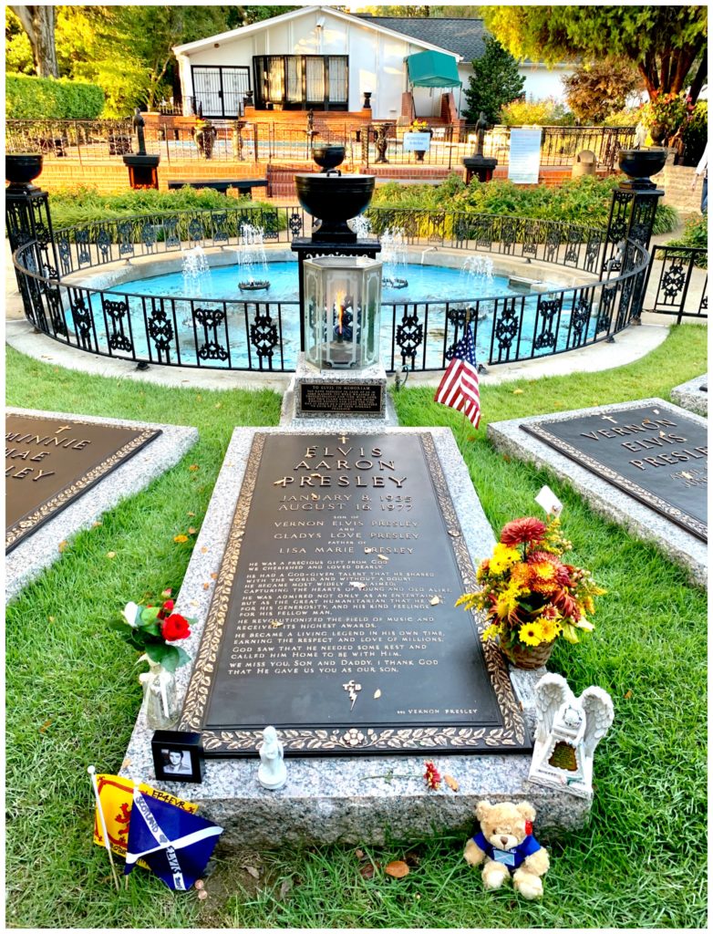 Elvis Presley's gravesite