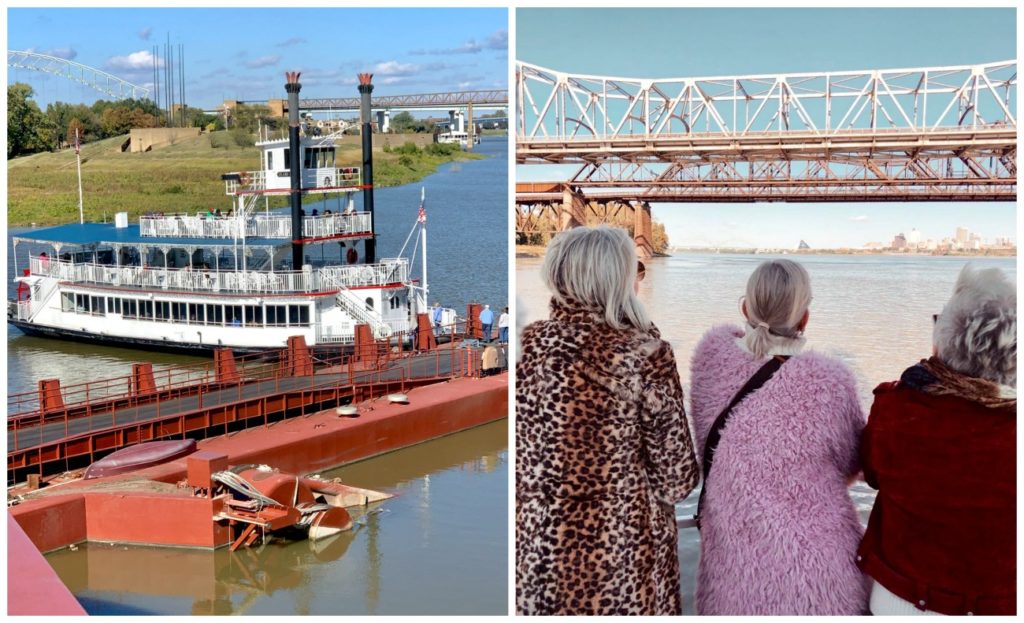 river boat cruise down the Mississippi River Memphis, TN