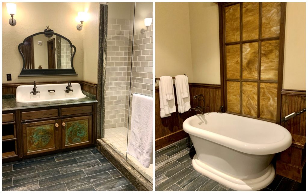bathroom in Governor's suite Big Cypress