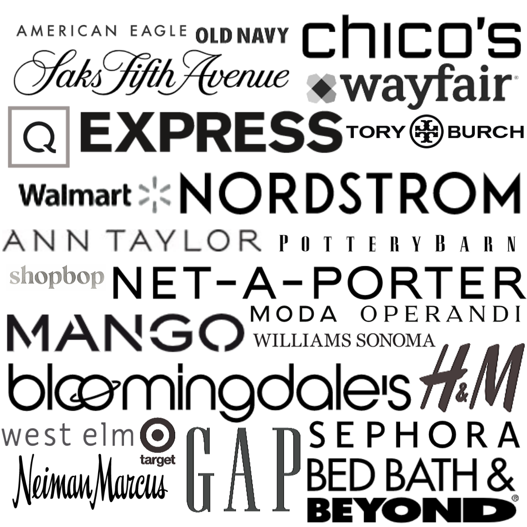 Banner Text of major retailers