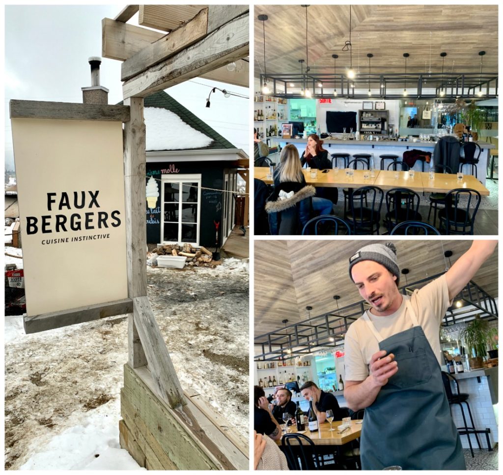 3 photos of Faux Bergers restaurant and chef