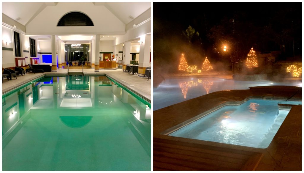 Le Manoir Richelieu Indoor and outdoor pools