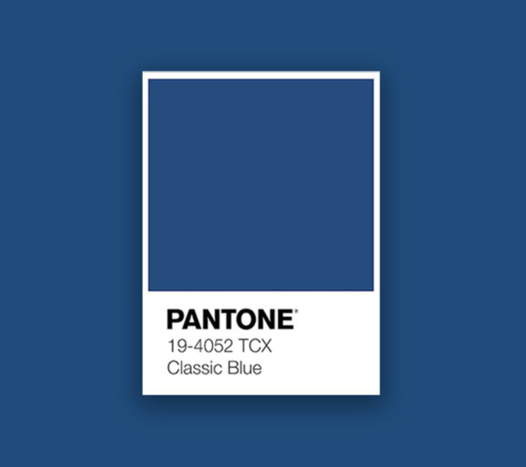 Pantone Color of the Year Classic Blue
