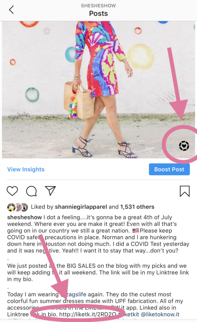 Connecting your LTK to Instagram