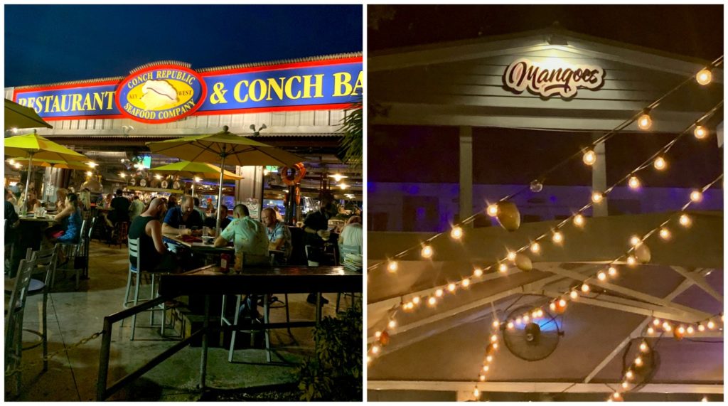 Conch Republic and Mango Restaurant in Key West