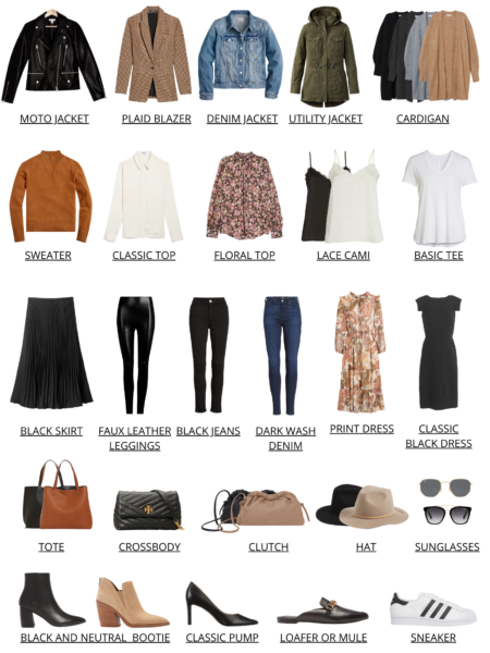 Fall Wardrobe Capsule - SheShe Show