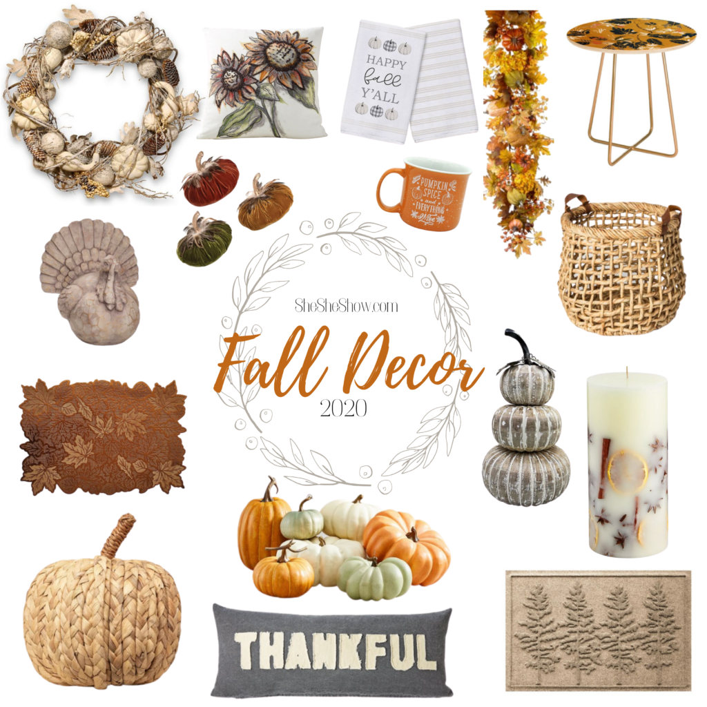 Fall Decor Collage