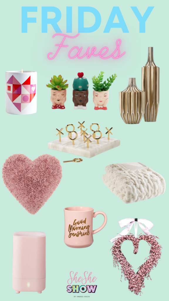 Friday Faves Collage Valentine's DAy decor
