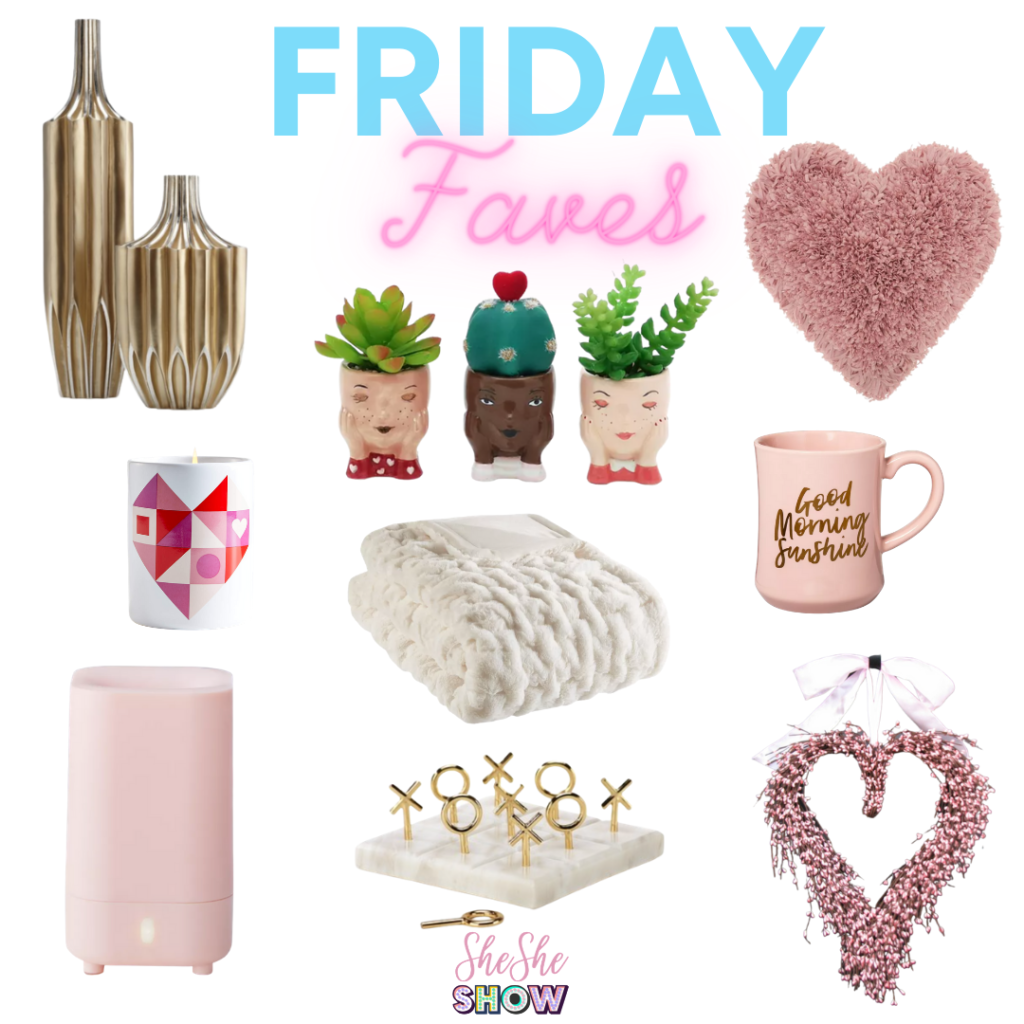 Friday Faves Collage Valentine's DAy decor
