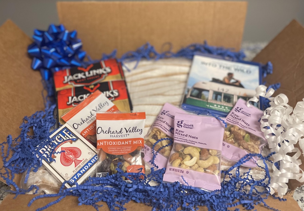 a memorial day care package for soldiers