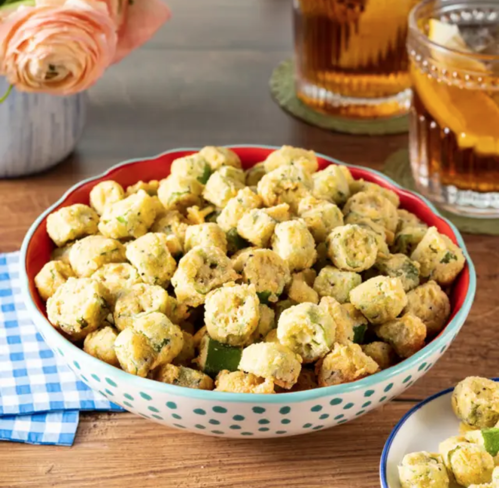 fried okra  for memorial weekend