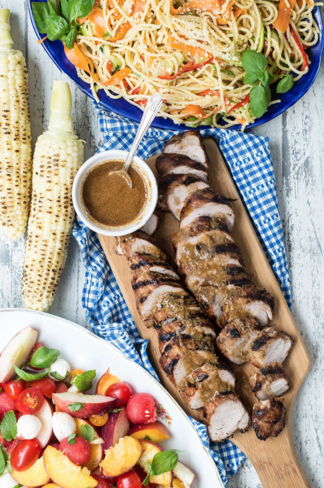 Pork loin for memorial weekend