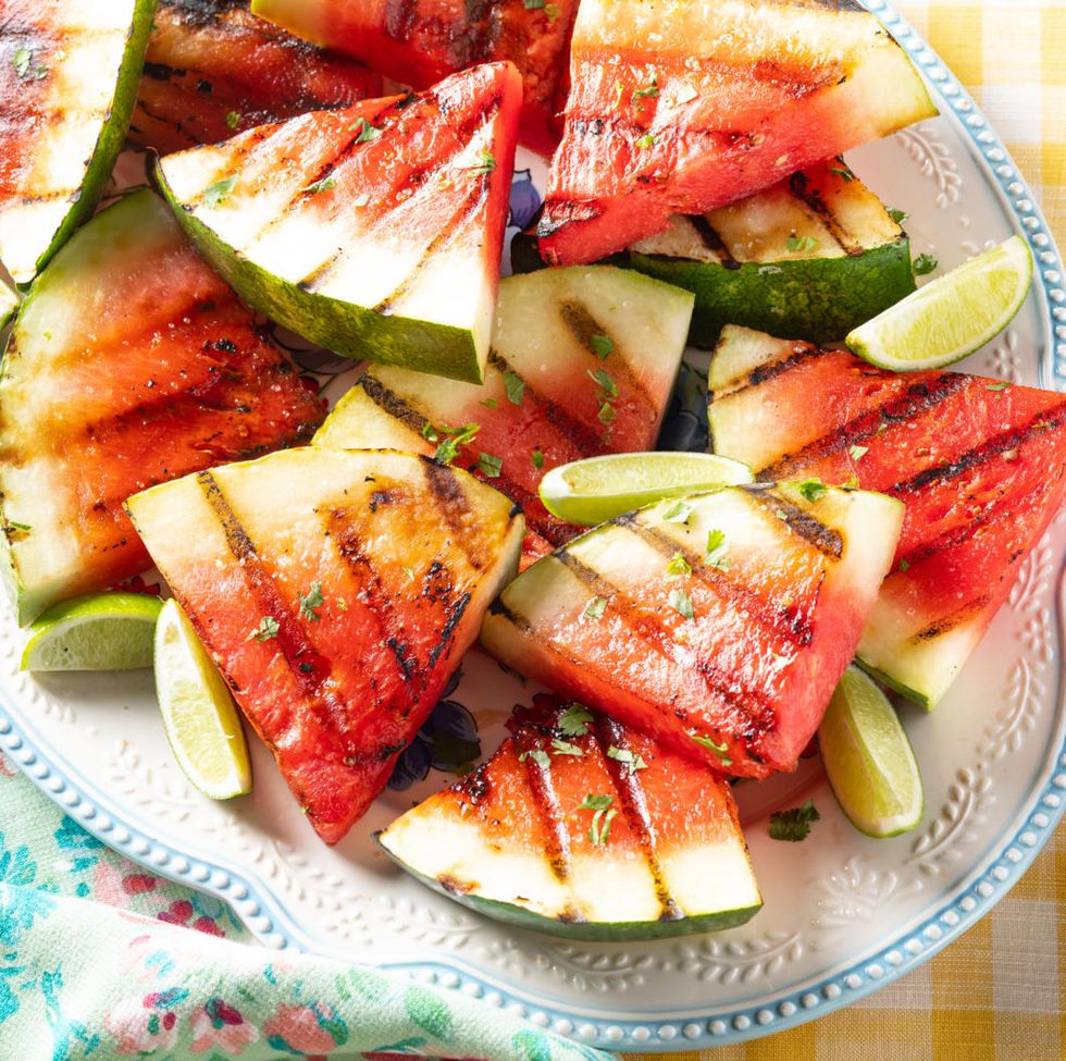 grilled watermelon  for memorial weekend