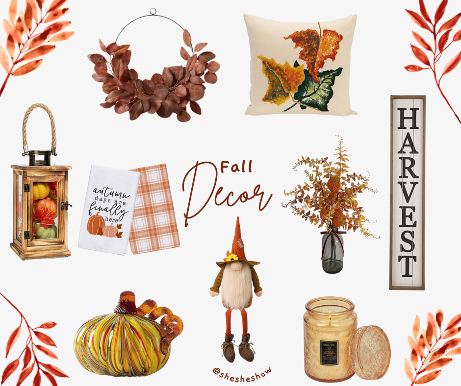 Fall Decor Collage