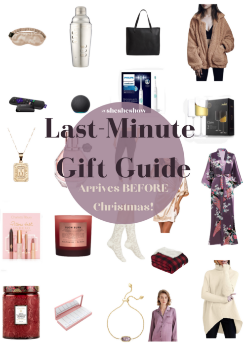 Last Minute Gifts Collage