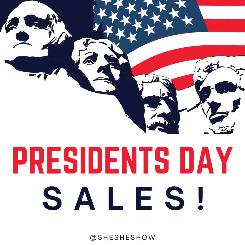 Presidents Day Sale 