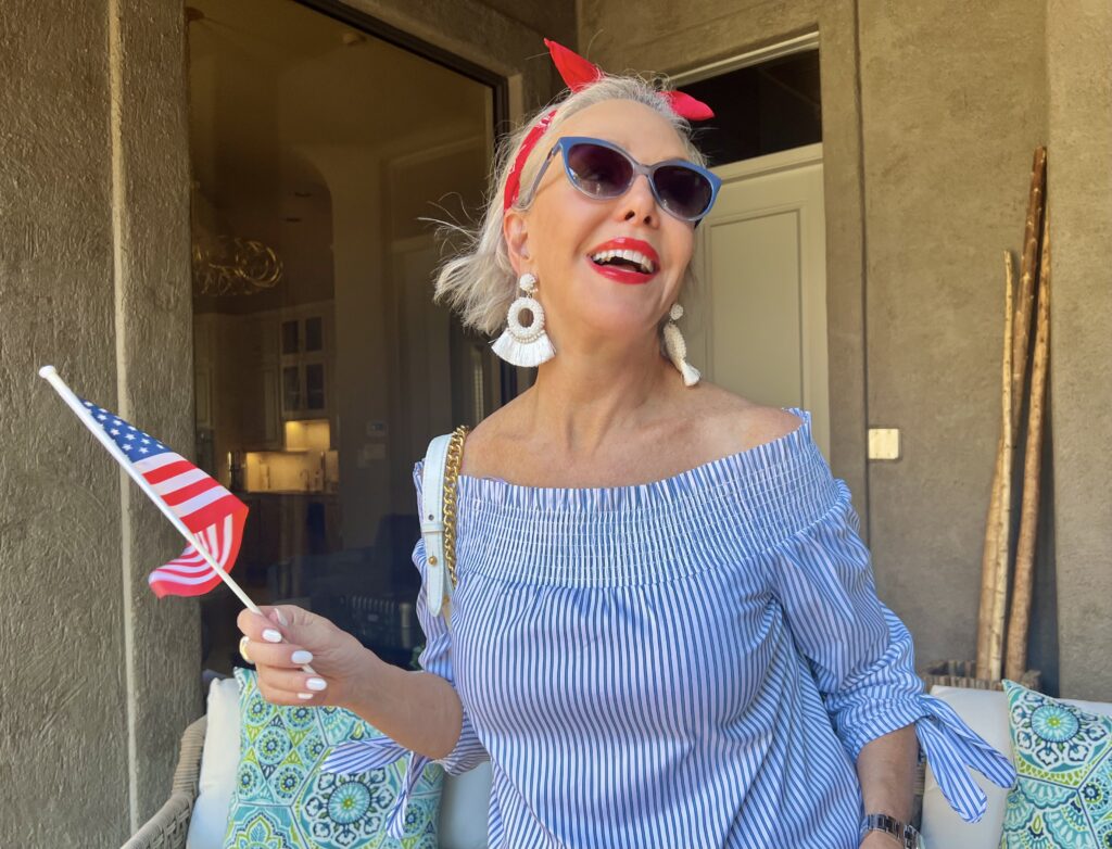 Chico's Fourth of july look