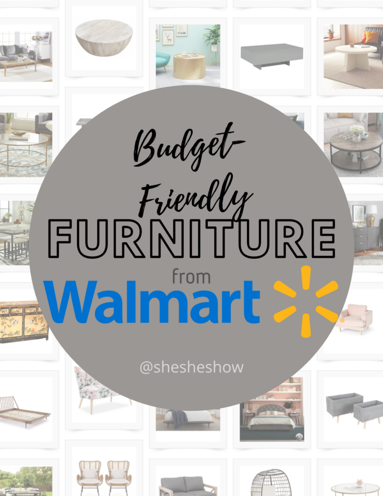Walmart Furniture Collage