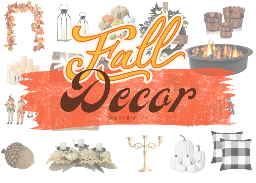 Fall Decor Collage