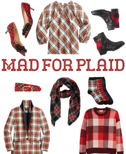 mad for plaid collage