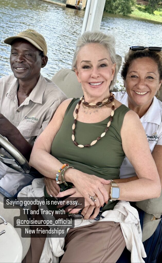 Tracy and Sheree on boat ride