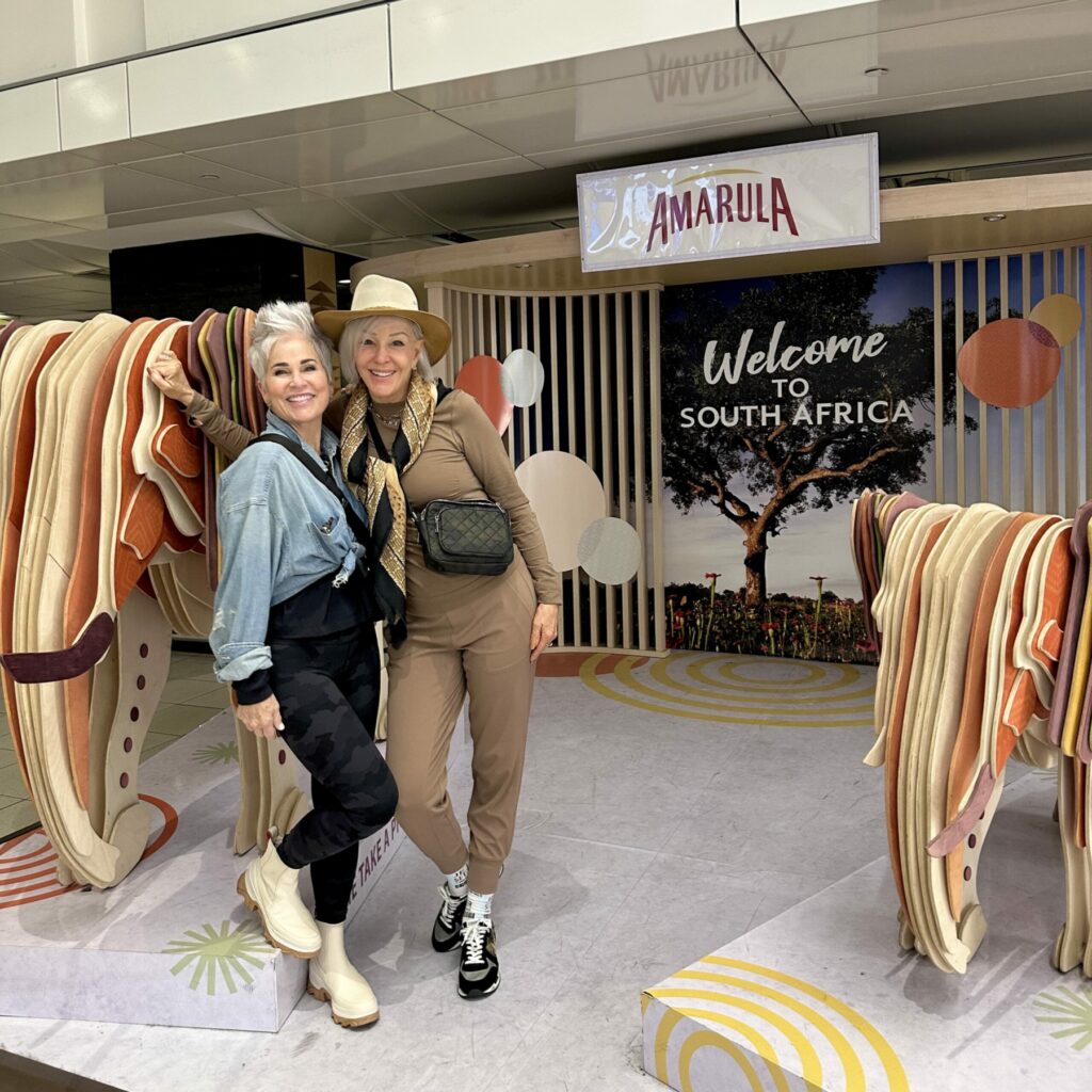 Shauna & Sheree arriving at Johannesburg International Airport