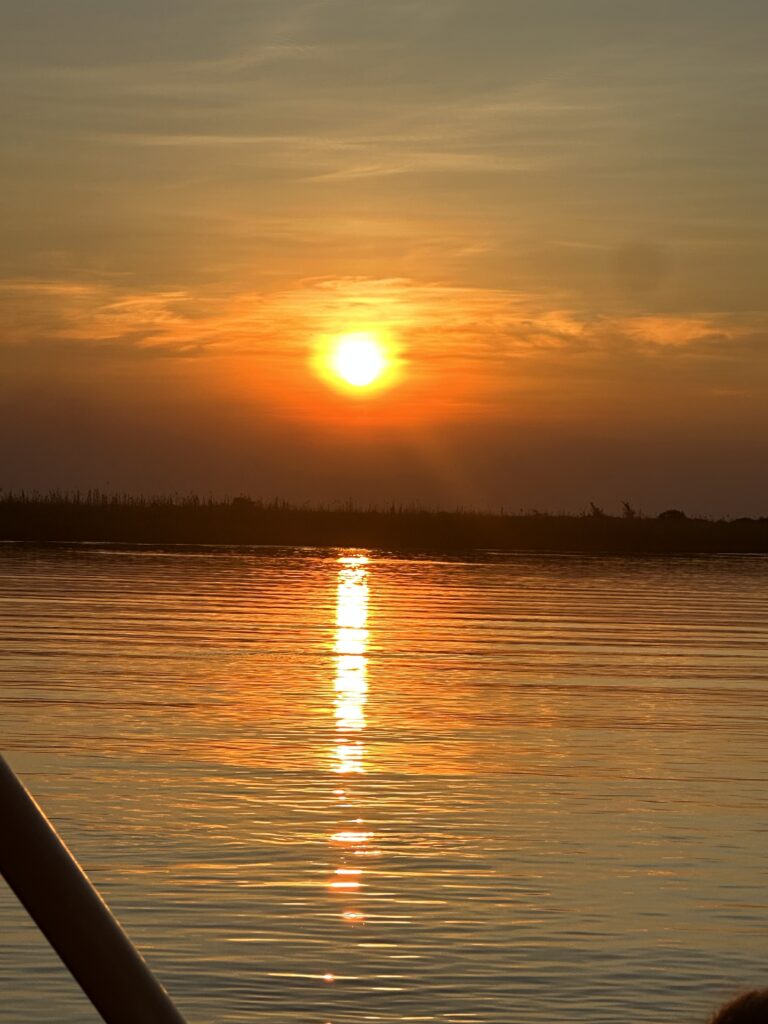 Sunset of the Chobe River Africa 