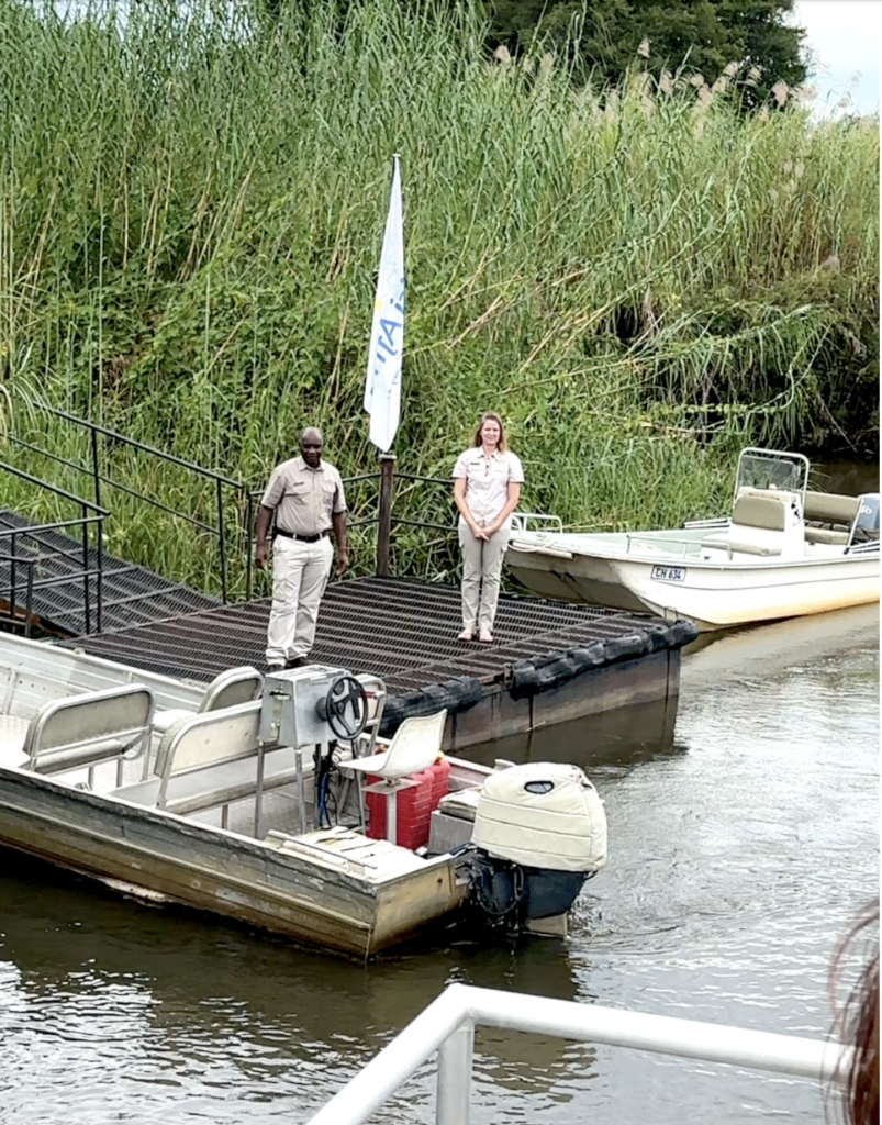 Cascade Island Lodge arrival dock