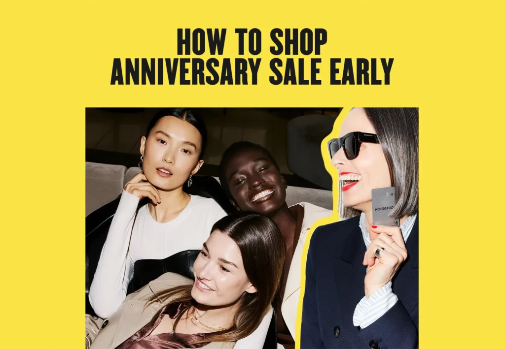 Nordstrom sale flyer on How to Shop the Nordstrom Anniversary Sale Early