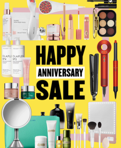 Collage of Nsale best beauty buys for Nordstrom Anniversary Sale