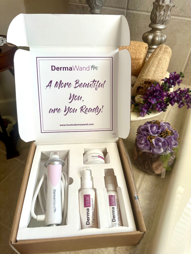 photo of 2 styles of the Dermawand device