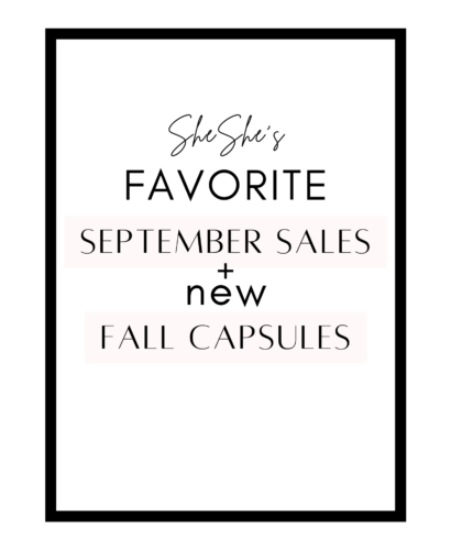 September Sales flyer