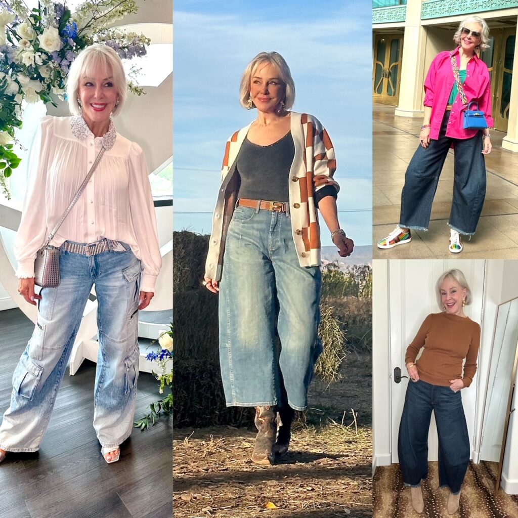 Collage of SheShe in Denim Trends for 2023