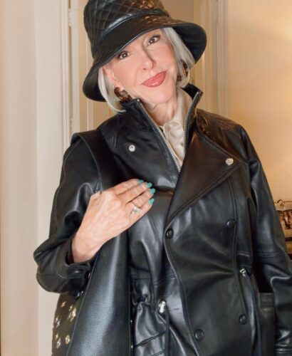Sheree, fall, winter, hat, eric javits, black, leather